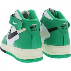 Chaussures Nike Air Force 1 Mid '07 LV8 pour homme (DZ2554-100, blanc sommet/vert stade/lait de coco/noir)