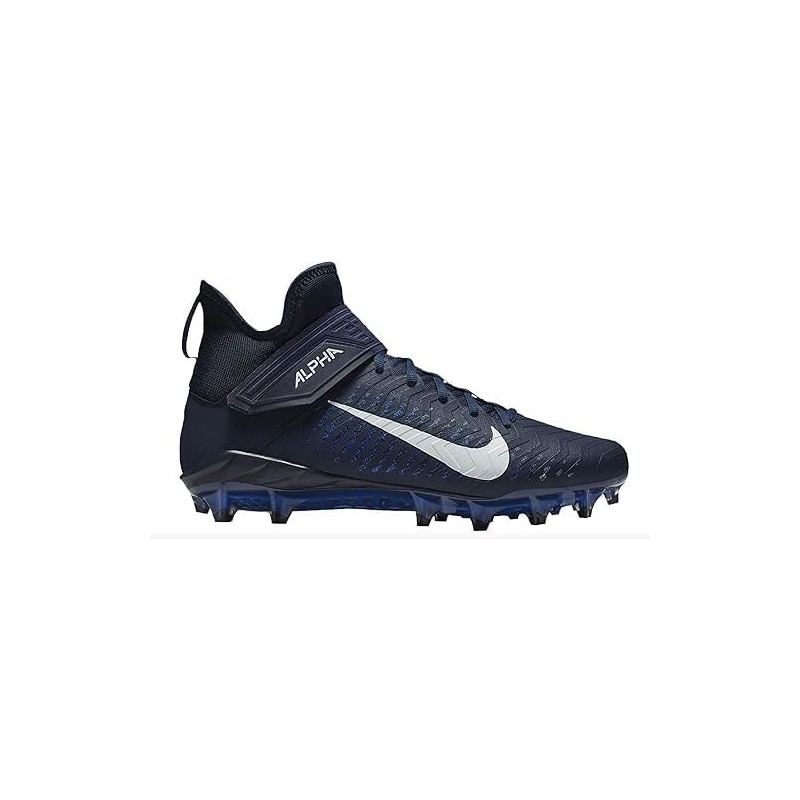 Chaussures de football Nike Alpha Menace Pro 2 Mid pour homme « College Navy/Royal-White » (BV3945-404)