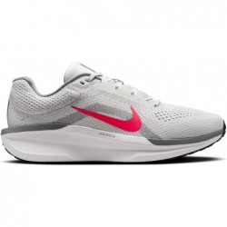 Chaussures de course sur route Nike Winflo 11 pour homme (FJ9509-005, poussière de photons/gris fumée/gris fumée clair/rouge feu