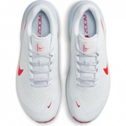 Chaussures d'entraînement Nike Air Zoom TR 1 pour homme (DX9016-004, platine pur/gris football/rouge université)