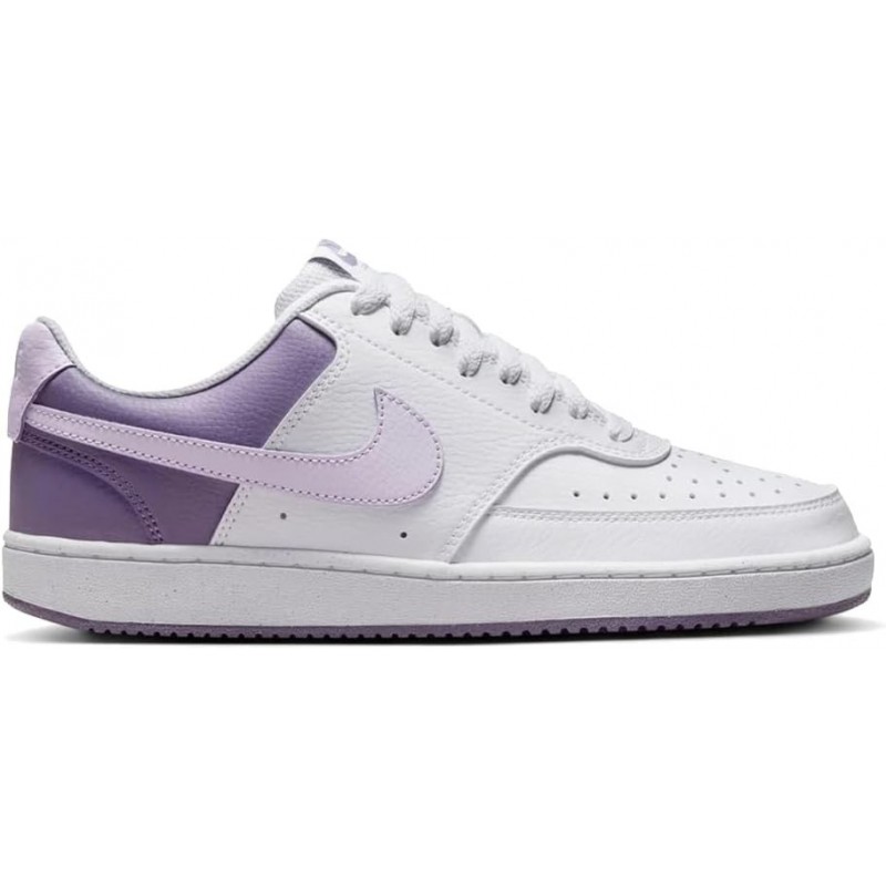 Chaussures Nike Court Vision Low pour femme (HF4989-100, blanc/lilas fleuri/aube)