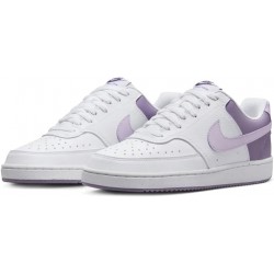 Chaussures Nike Court Vision Low pour femme (HF4989-100, blanc/lilas fleuri/aube)