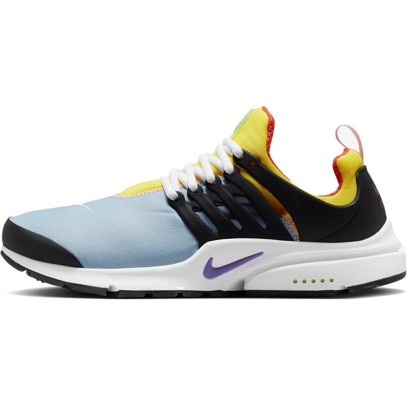 Chaussures Nike Air Presto pour homme (FJ0688-010, noir/blanc/bleu cobalt/raisin action)