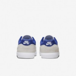 Chaussures Nike SB Malor pour homme (FV6064-100, blanc/teinte platine/blanc/bleu royal profond)