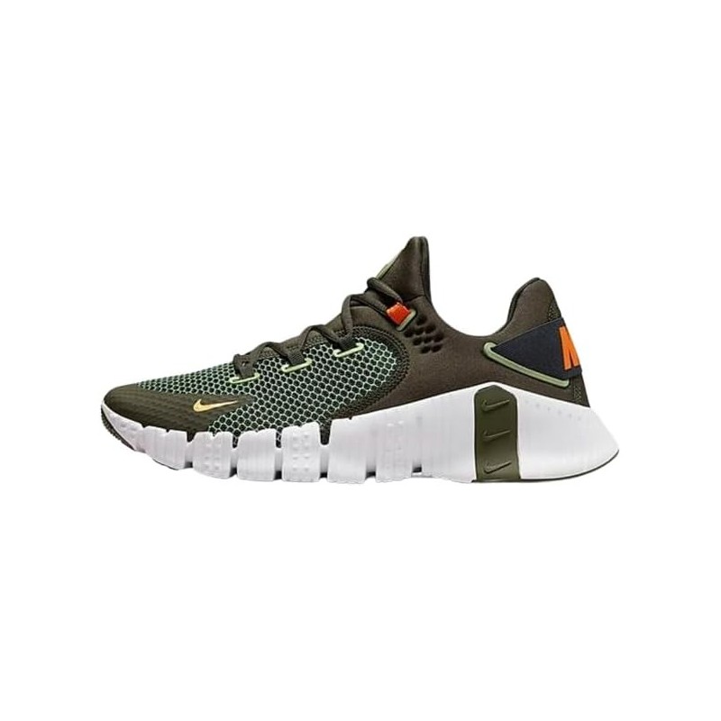 Chaussures de course Nike Free Metcon 4 pour homme (kaki cargo/orange de sécurité CT3886-301)