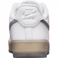 Nike Homme Air Force 1 DX3945 100 Blanc/Argent Métallique