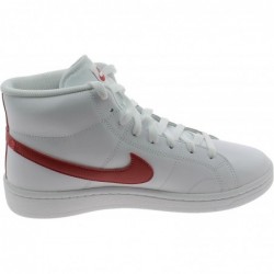 Chaussure de tennis NIKE Court Royale 2 MID pour homme, blanc, rouge, blanc, onyx