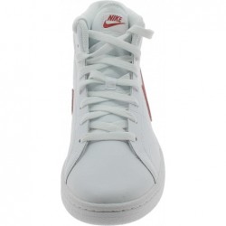 Chaussure de tennis NIKE Court Royale 2 MID pour homme, blanc, rouge, blanc, onyx