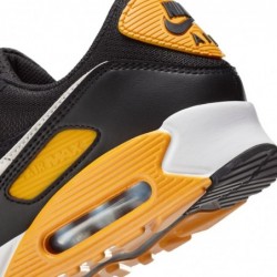 Chaussures Nike Air Max 90 pour homme (FN6958-002, noir/or université/blanc)