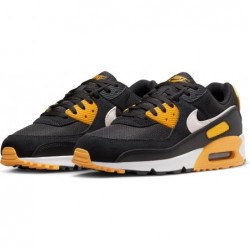 Chaussures Nike Air Max 90 pour homme (FN6958-002, noir/or université/blanc)