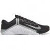 Chaussure Nike Metcon 6 pour homme, noir/gris fumé clair-blanc