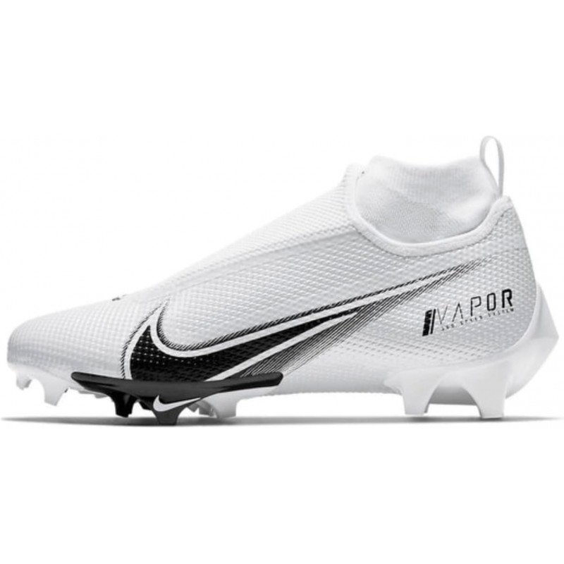 Chaussures de football larges Nike Vapor Edge Pro 360 (W) CV6348-100 pour homme Blanc-Noir