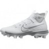 Chaussures de baseball Nike Alpha Huarache NXT MCS pour homme (DJ6519-103, blanc/platine pur/gris loup)