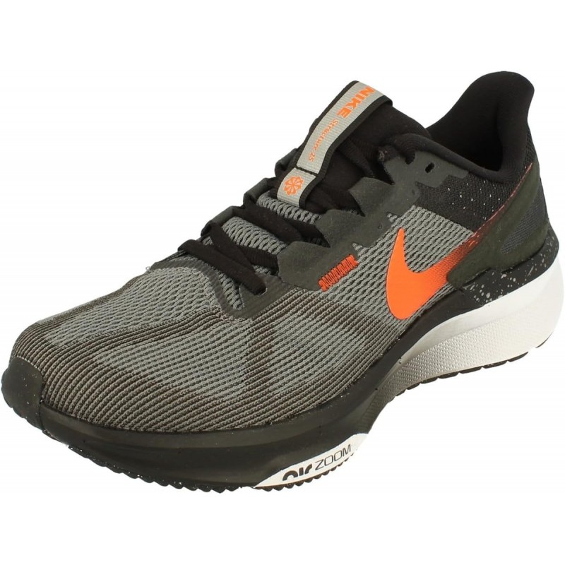 Chaussures de course sur route Nike Structure 25 pour homme (FQ8724-084, gris fumé/noir/gris fumé foncé)