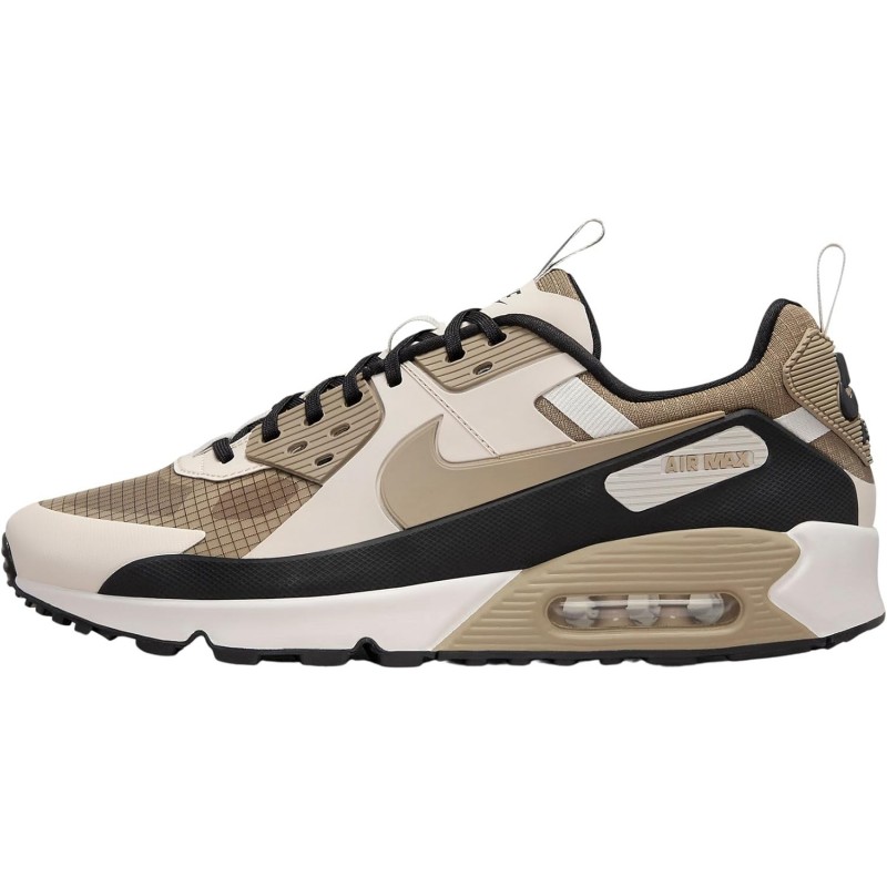 Chaussures Nike Air Max 90 Drift pour homme (FB2877-100, marron clair/noir/fantôme/kaki)