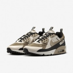 Chaussures Nike Air Max 90 Drift pour homme (FB2877-100, marron clair/noir/fantôme/kaki)