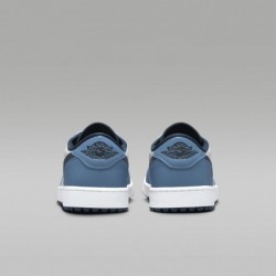 Chaussures de golf Air Jordan 1 Low G (DD9315-115, blanc/orage égéen/blanc/bleu marine armurerie)