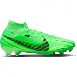 Chaussures de football montantes Nike Superfly 9 Elite Mercurial Dream Speed FG (FJ7186-300, Vert Strike/Vert Stadium/Noir)