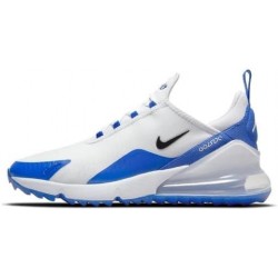 Chaussures de golf Nike Air Max 270 Golf « White Racer Blue » pour homme CK6483-106