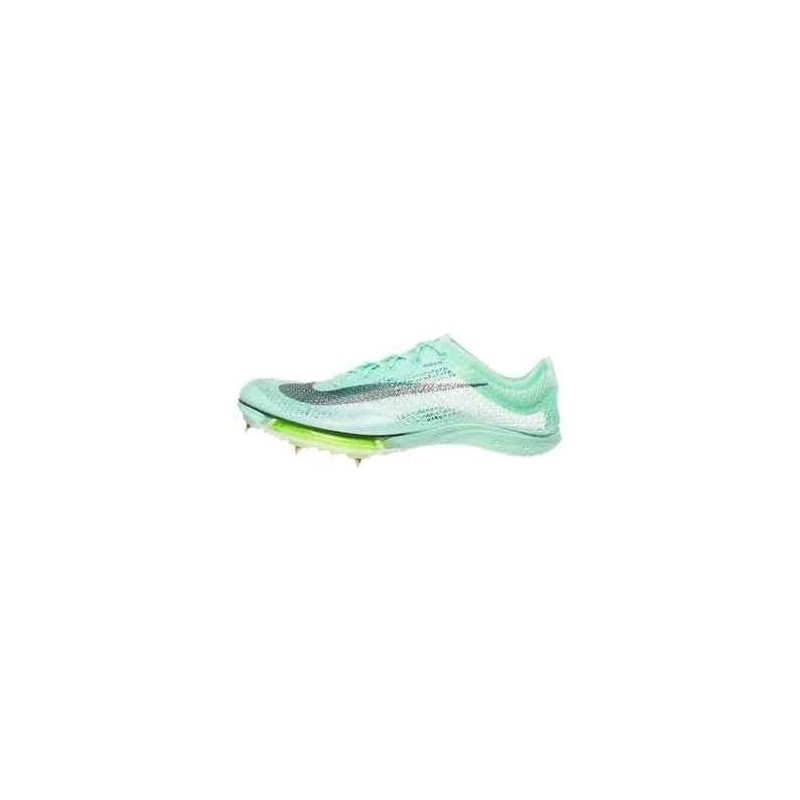 Chaussures d'athlétisme à pointes Nike Air Zoom Victory pour homme, menthe mousse/volt/violet caverne