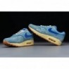 Chaussures Nike Air Max 1 PRM Dirty Denim pour homme, Violet Ore/Medium Ash/Black/Mu