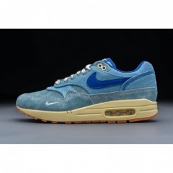 Chaussures Nike Air Max 1 PRM Dirty Denim pour homme, Violet Ore/Medium Ash/Black/Mu