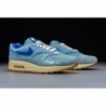 Chaussures Nike Air Max 1 PRM Dirty Denim pour homme, Violet Ore/Medium Ash/Black/Mu