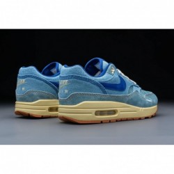 Chaussures Nike Air Max 1 PRM Dirty Denim pour homme, Violet Ore/Medium Ash/Black/Mu