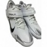 Chaussures de baseball Nike Force Trout-8 Keystone pour homme - Crampons moulés Fastflex - Blanc/Noir/Gris loup CV5911-100