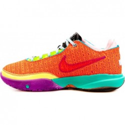 Chaussure de basket-ball Nike Lebron 20 XX pour homme Total Orange/Violet vif DJ5423-800