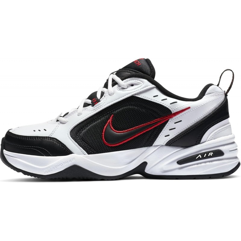 Chaussure d'entraînement Nike Air Monarch IV pour homme, blanc/noir