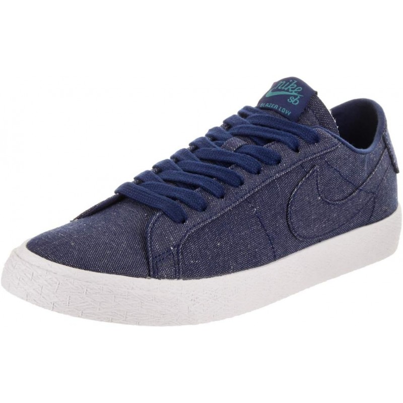 Chaussure de skate Nike SB Zoom Blazer Low CNVS Decon pour homme Bleu Void/Bleu Void/Geode Teal