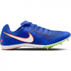 Chaussures d'athlétisme multi-événements Nike Zoom Rival Multi pour homme (bleu coureur/orange sécurité/blanc)