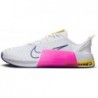 Chaussures d'entraînement Nike Metcon 9 EasyOn pour homme (DZ2615-102, blanc/bleu royal foncé/rose féroce/blanc)