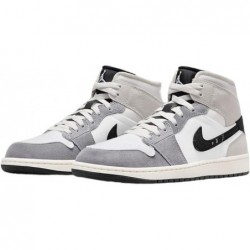 Jordan Homme Air 1 Mid Se Craft Cement Grey - Gris Ciment/Blanc/Gris Tech/Noir