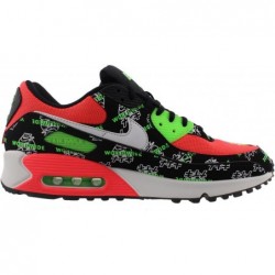 Chaussures unisexes Nike Air Max 90 Se, couleur : noir/blanc/vert Stirke