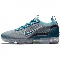 Nike Air Vapormax 2021 DC9394-400 Bleu Rift/Gris Loup/Poussière Photonique/Vert Sarcelle Foncé Chaussures Homme