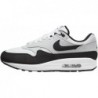 Chaussures Nike Air Max 1 pour homme (FD9082-107, blanc/platine pur/noir)