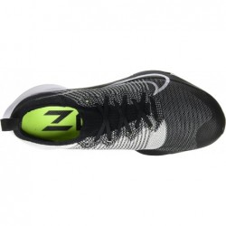 Chaussure de course Nike Stroke pour homme, noir, blanc, volt