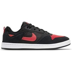 Chaussures de skate Nike SB Alleyoop, noir/rouge université-noir