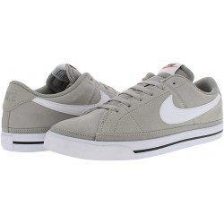 Chaussures Nike Court Legacy Suede pour homme Couleur : Gris/Blanc