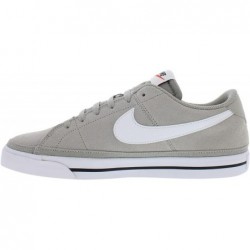 Chaussures Nike Court Legacy Suede pour homme Couleur : Gris/Blanc