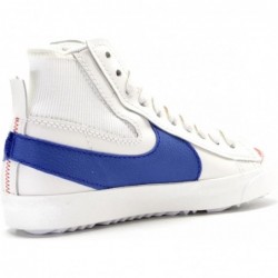 Chaussures Nike Blazer Mid '77 Jumbo pour Homme Blanc/Rouge Habanero/Soufre Vif/Multicolore